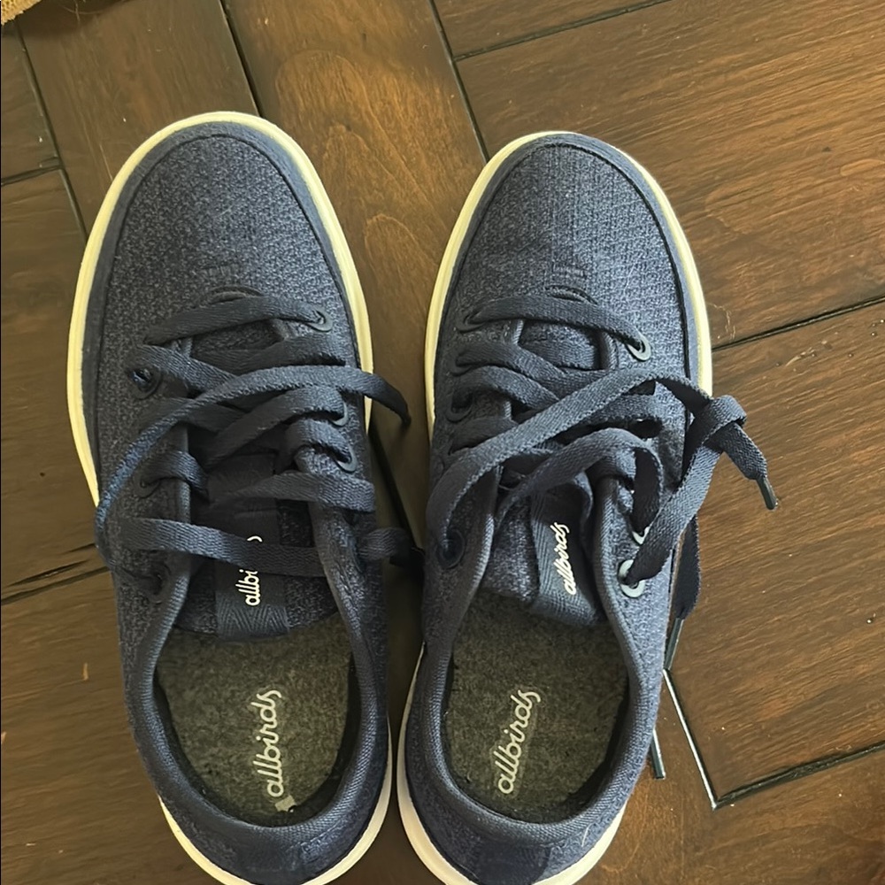allbirds Navy Blue Women's Athletic Shoes